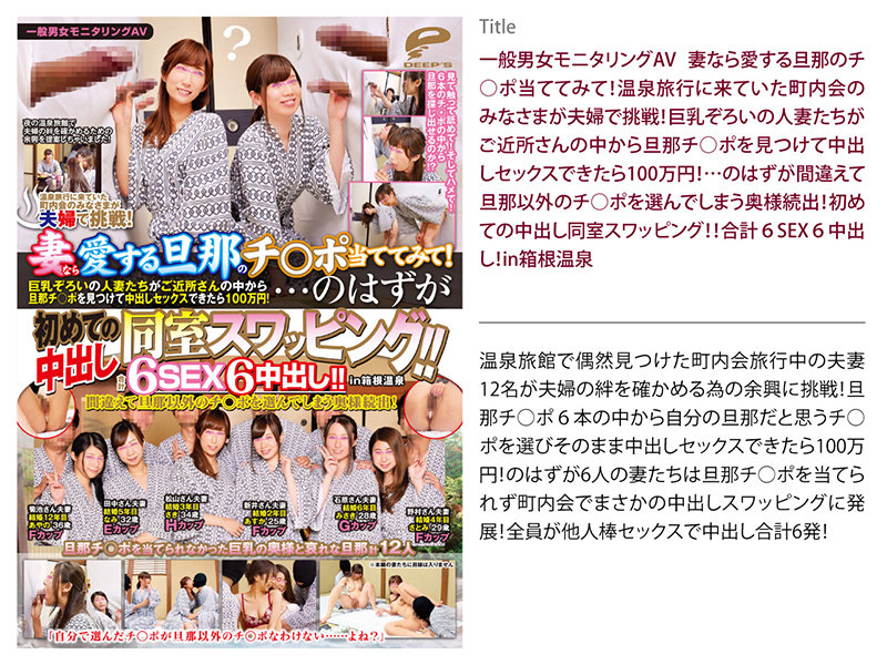 【お中元セット】一般男女モニタリングAV 人気10作品全編ノーカット収録2！ 46人！ 2156分！││福袋│dvdes00998